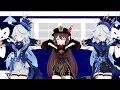 Furina/Hutao what are cooking together - Mr Berserk #shorts #genshinimpact