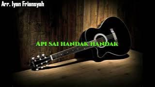 KUMBANG KUPI NADA PRIA (Cipt. Imam Rozali) Arr. Iyan Friansyah - Lagu Lampung Gitar Tunggal