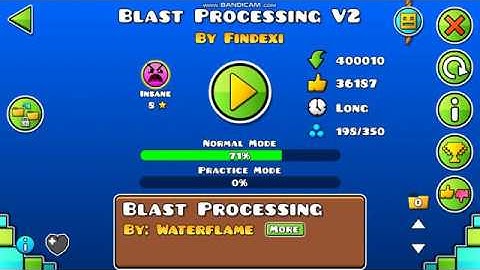 [Geometry Dash] Blast Processing v2 (Insane ☆8) by Findexi