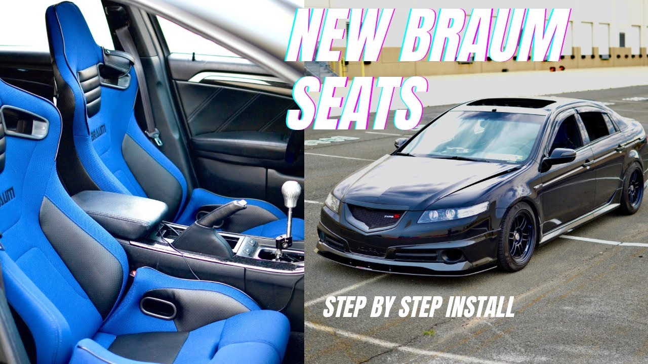 Acura TL Type-S Gets PROPER Racing Seats - Braum Install & Review”