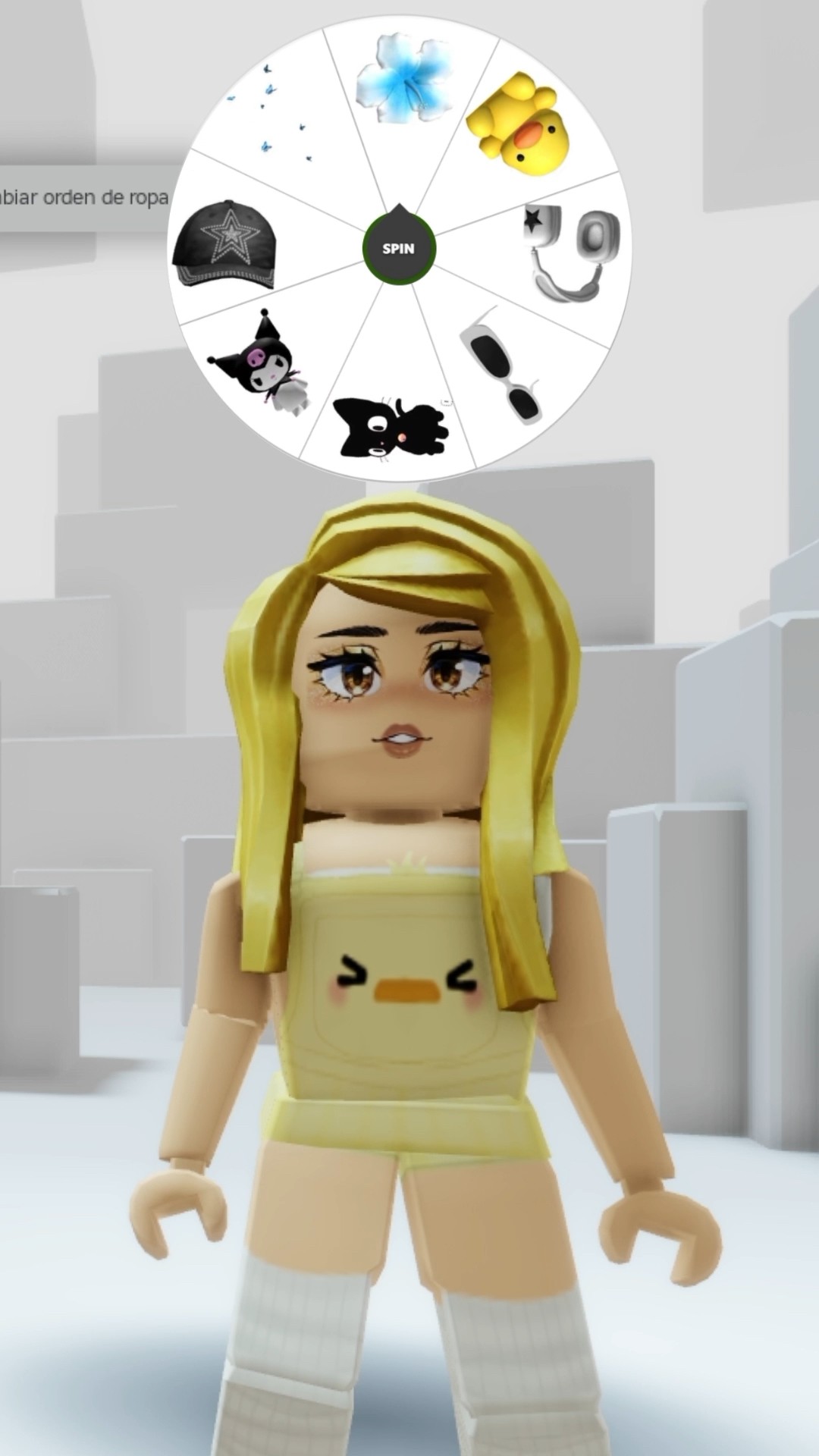 RULETA ELIGE MI AVATAR DE ROBLOX
