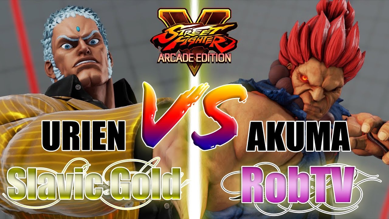 SFV AE 👊🏻 SlavicGold (URIEN) vs RobTV (AKUMA) [S4]