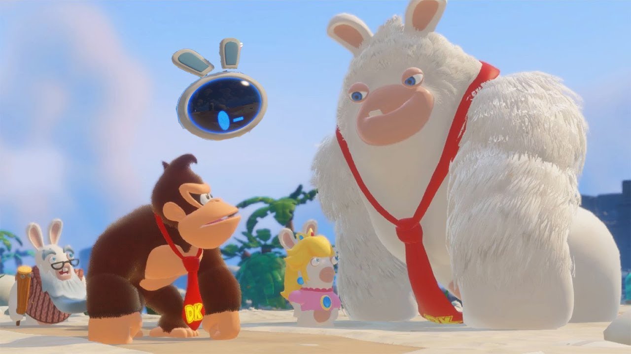 Mario + Rabbids Kingdom Battle - Donkey Kong DLC - What Happens When ...