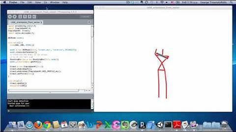 Kinect: Processing with SimpleOpenNI: Controlling a model