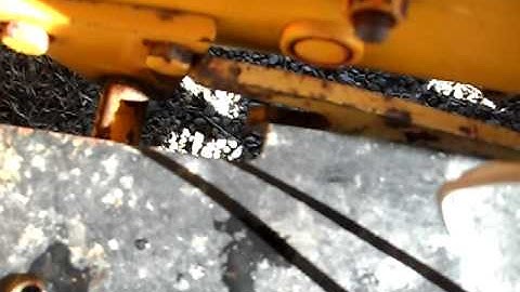 Installing Snow Blade- Cub Cadet 105 pt. 5