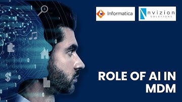 Role of AI in MDM with @InformaticaCorp