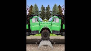 Trucks vs Extreme Speed Bumps #36 - Spintires: MudRunner #snowrunner #beamng #mudrunner