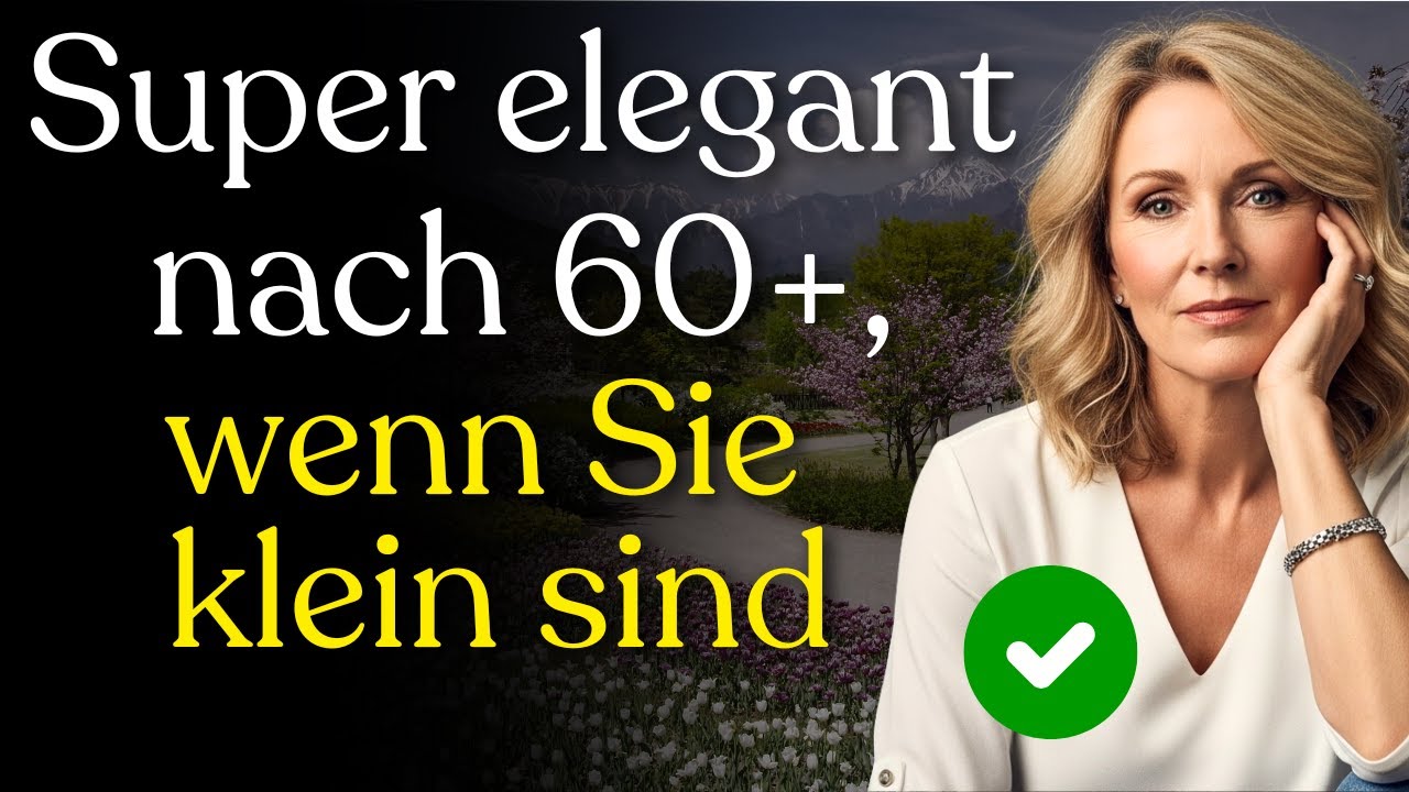 Это 9 предметов одежды, которые особенно хорошо подчеркивают фигуру миниатюрных женщин старше 60 ...