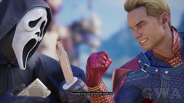 Ghostface Vs Homelander All Intro Dialogue【Mortal Kombat 1】