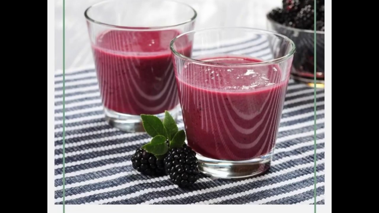 Blackberry Lime Smoothie