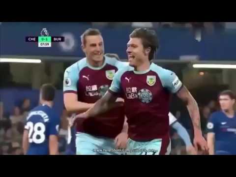 اهداف مباراة تشيلسي وبيرنلي 2 2 اهداف رائعه مباراة مثيرة