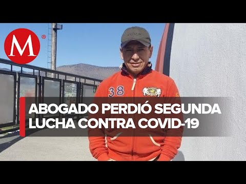 Murió abogado tras contagiarse de covid 19 dos veces en 60 días