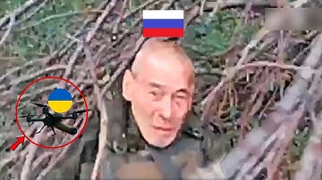 Ongeziene dreiging: Oekraïense FPV-drone jaagt op Russische soldaten