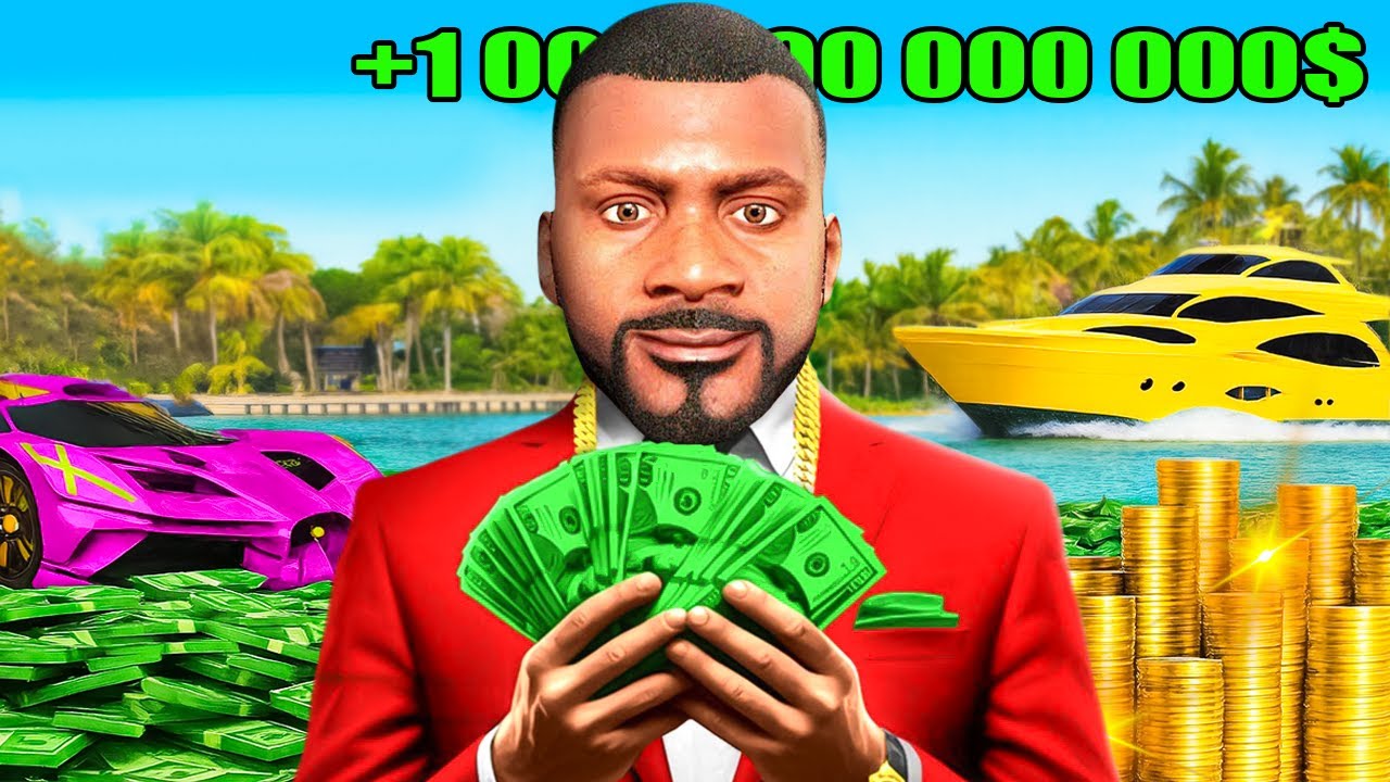 24H COMME L'HOMME LE PLUS RICHE DE GTA 5 ! (J'achète tout)