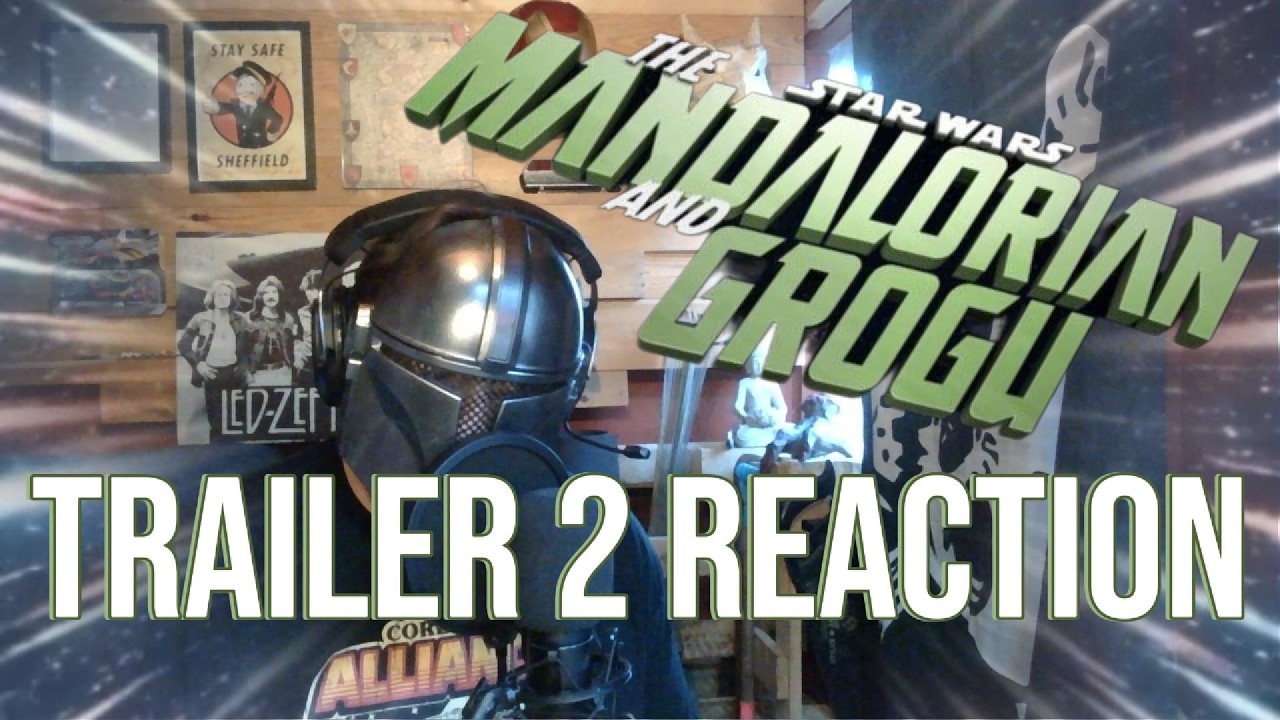 Reaction - Star Wars - The Mandalorian and Grogru - Trailer2