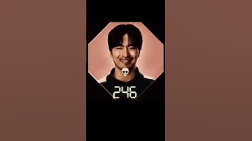 player 246 stills alive in squid game season 3🔥☠️ #kdrama #squidgame #shorts