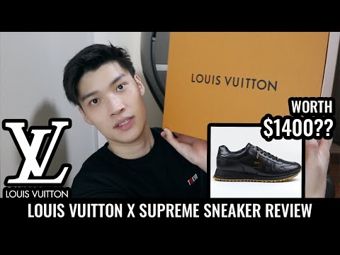 Louis Vuitton x Supreme Monogram IV Run Away Sneakers Shoes