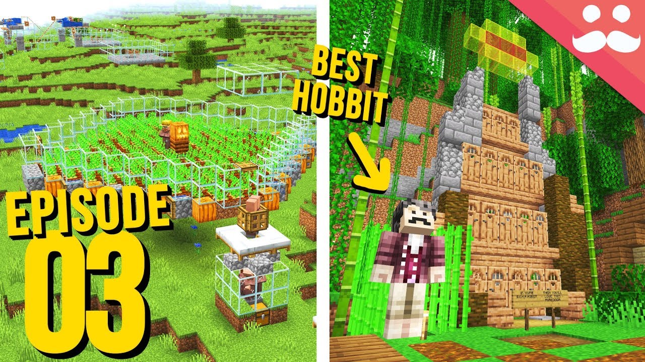 Hermitcraft 7 Episode 3 Villagers And Bumbo Baggins Youtube