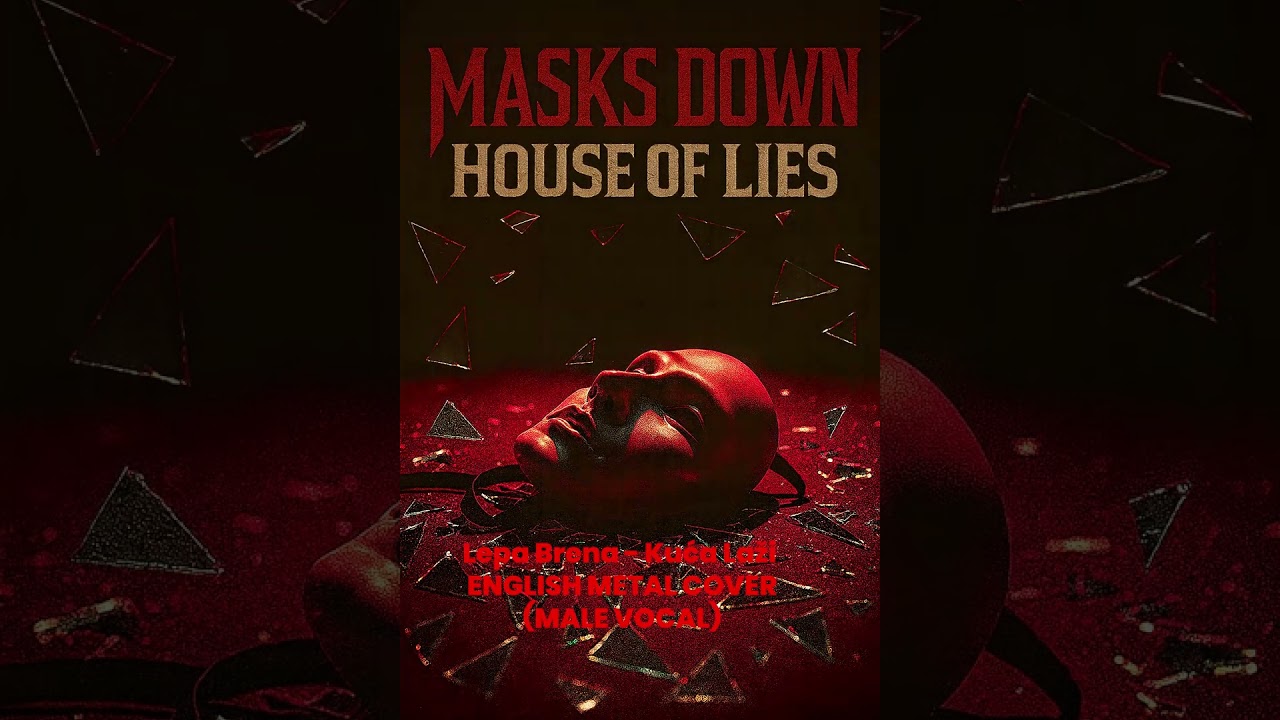 Lepa Brena - Kuća Laži, HOUSE OF LIES (MASKS DOWN - METAL COVER ENGLISH MALE VOCAL)