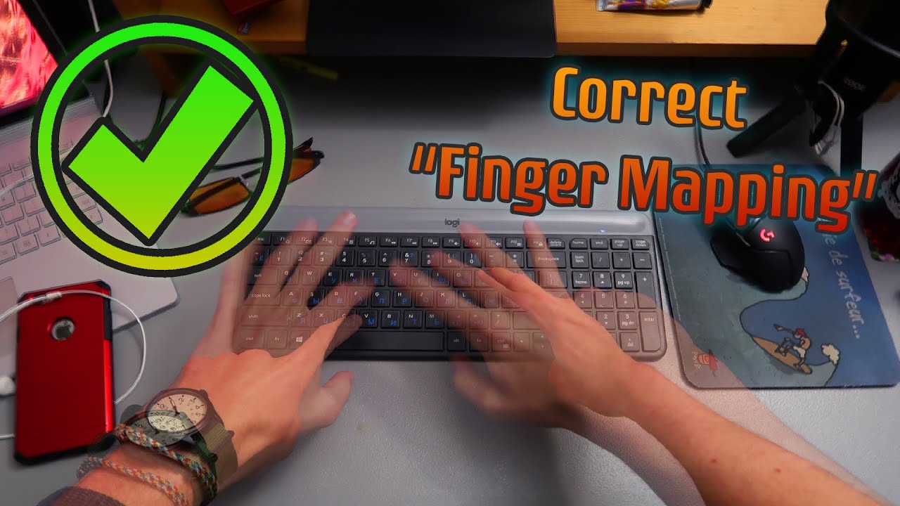 The Most Important Factor When Typing (Touch Typing, Homerow Method, Finger Remapping)