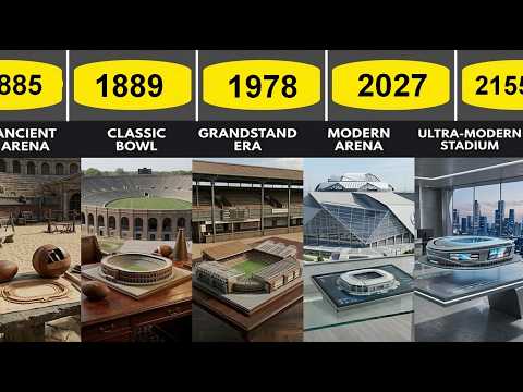 The Evolution of Football Stadiums: 1863 to 2200 (A 247-Year Timeline)