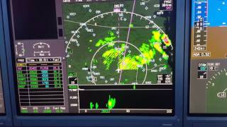 G650's 3D weather radar