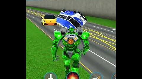 Army Bus Robot Car Game - Transforming robot games(1)