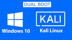 Dual boot Kali Linux 2017.3 with Windows 10 | Easy Step by Step Guide in Hindi - Durasi: 12.22. 