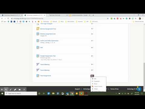 How to Copy Assignments in Courses - Schoology