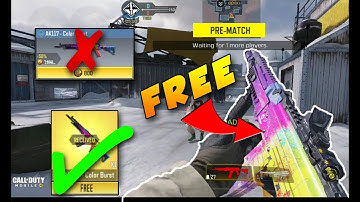 How to get Ak117 Color Burst For Free in Call of Duty Mobile
