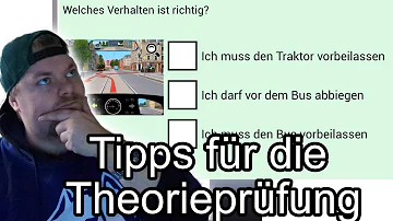 Wie kann man am besten die Theorieprüfung bestehen?