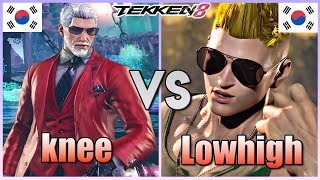 Tekken 8  ▰  KNEE (Victor) Vs LowHigh (Steve) ▰ Ranked Matches!