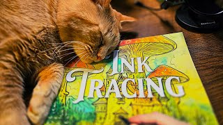 ASMR Do Some Ink Tracing with Me | Relaxing | Soft Voice | Minimal Talking