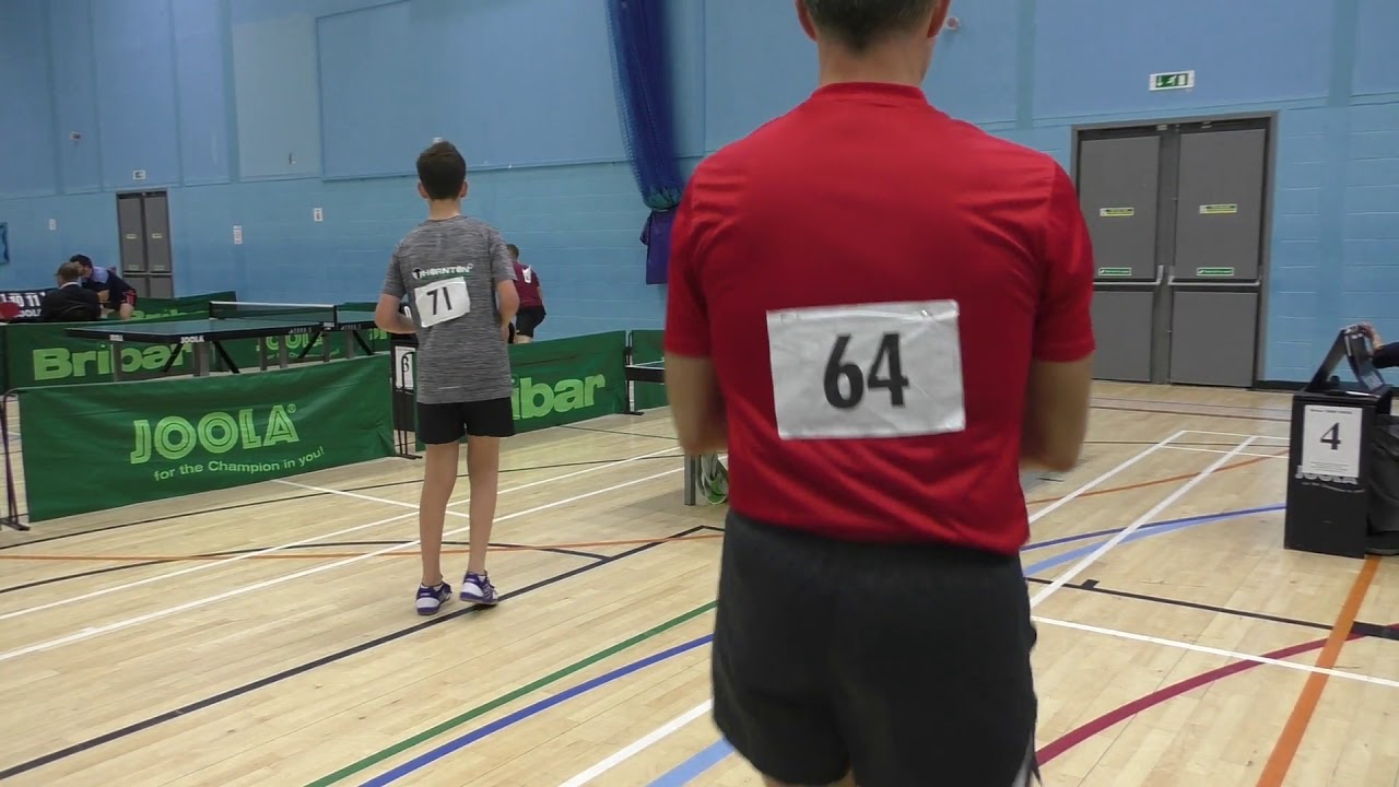 Vadym Krevs v Rhys Hetherton | Open Singles Group R1 | Bristol 4* Senior Tournament 2019