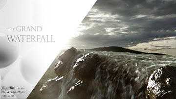 The Grand WaterFall by Subhadeep Mondal | Houdini 19.5.435 & Nuke 14