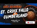 Cumberland vs St. Croix Falls | Girls Varsity Basketball | Jan 27, 2026