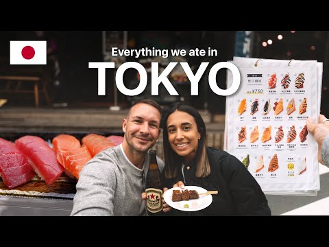 How Is the Food In Tokyo? Viral Food &amp; Prices (Tsukiji Outer Market)