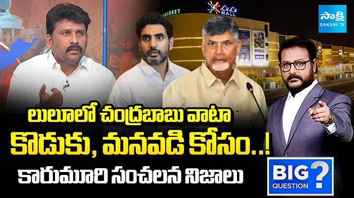 Karumuri Venkata Reddy Reveals SHOCKING Facts About Chandrababu’s Share in Lulu Group | Sakshi TV