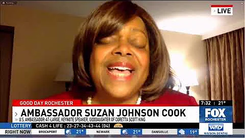 MLK Day 2023 13WHAM News Interview w/Amb. Suzan Jo...