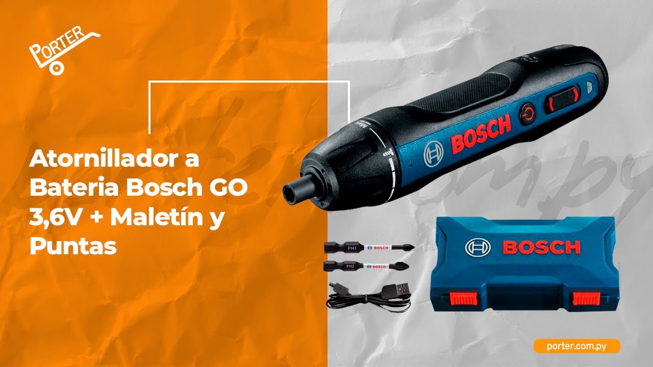 BOSCH GO ATORNILLADOR BATERIA