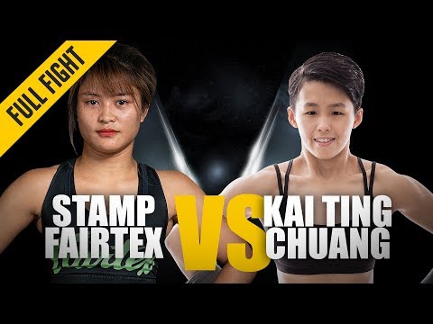 ONE: Full Fight | Stamp Fairtex vs. Kai Ting Chuang | A Champion Is Born | October 2018