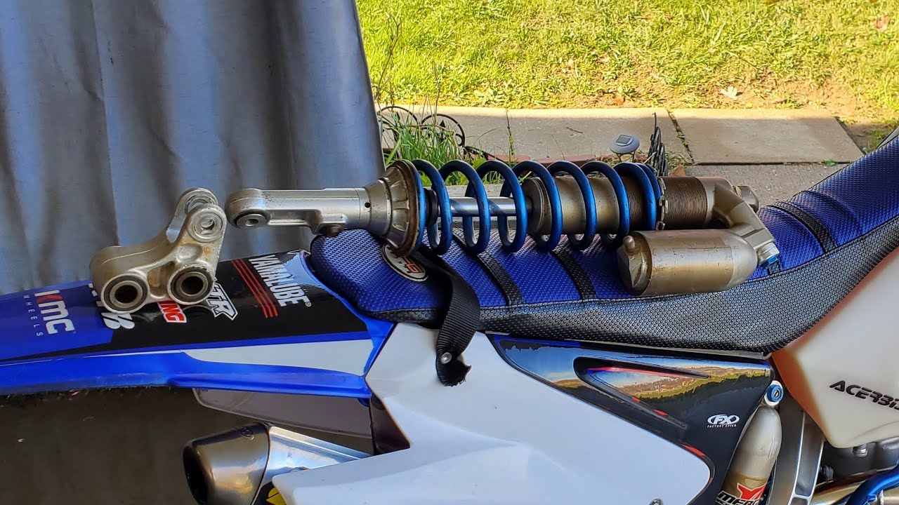 yz250 rear shock upgrades & linkage 450f enduro blucru 2stroke 