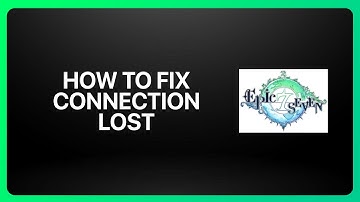 How To Fix “Connection Lost” In Epic Seven 2025! Tutorial