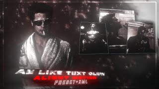 Ae like Text Glow Tutorial | Node + Alight Motion (+preset)