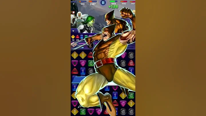 Marvel Puzzle Quest - Gameplay Walkthrough [PART 43] - MCU Avengers - Gamora (iOS, Android) #Shorts