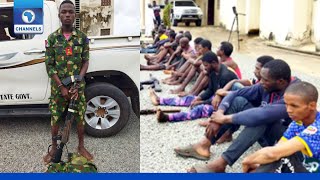 Police Arrest Fake Soldier With AK-49 Rifle, 60 Other Suspects In Nasarawa