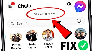 How To Fix Facebook Messenger Waiting For Network Problem | waiting for network messenger