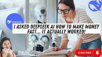 I Asked DEEPSEEK AI How to Make Money FAST… It Actually Worked!