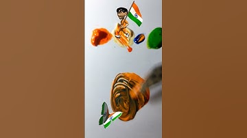 indian flag ko kon like krta hai? #colormixing #paintmixing #satisfying #asmr #asmrart  #artvideos