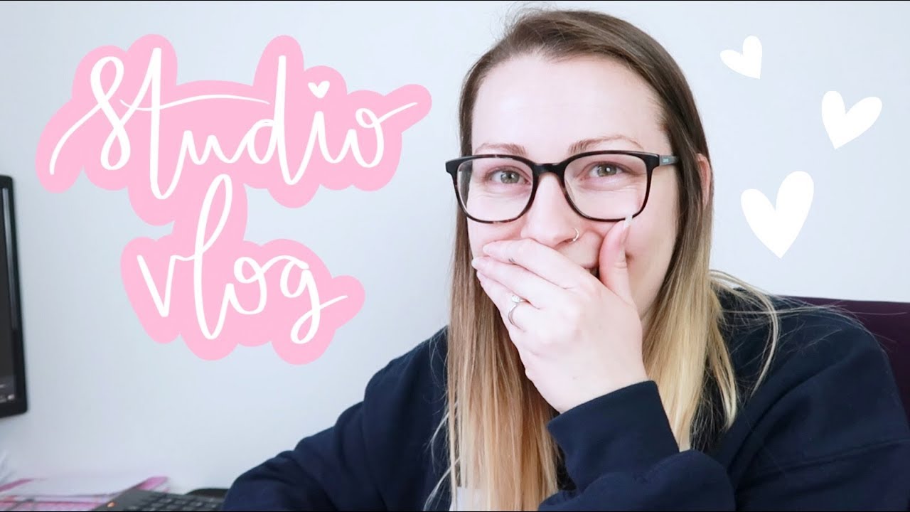 STUDIO VLOG (Kickstarter prep, cats, plants & big news)